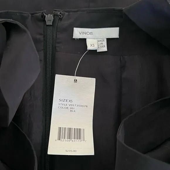 NWT Vince LBD Sleeveless Dress Size Extra Small - Picture 11 of 14